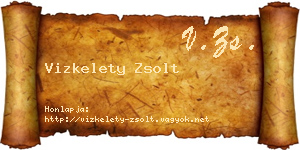 Vizkelety Zsolt névjegykártya