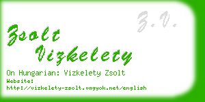 zsolt vizkelety business card